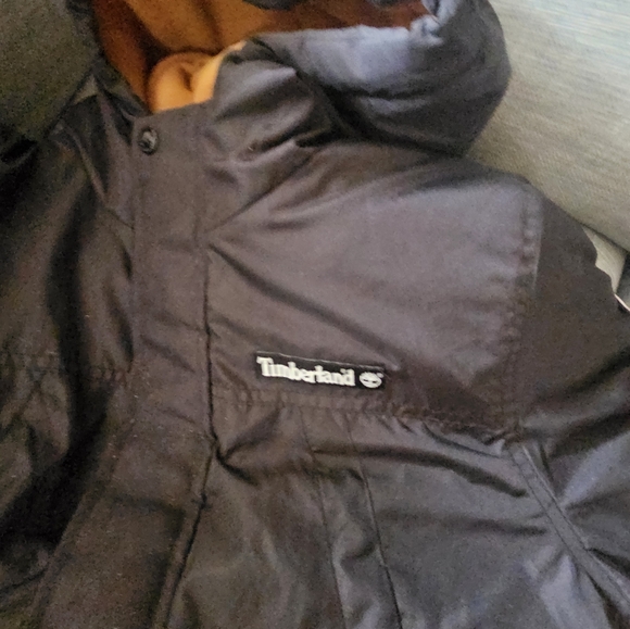 Sz 14 / 16 boys timberland lined snow jacket - Picture 2 of 9